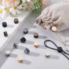 PH PandaHall Pack of 40 5 Colours Toggle Stoppers Cord