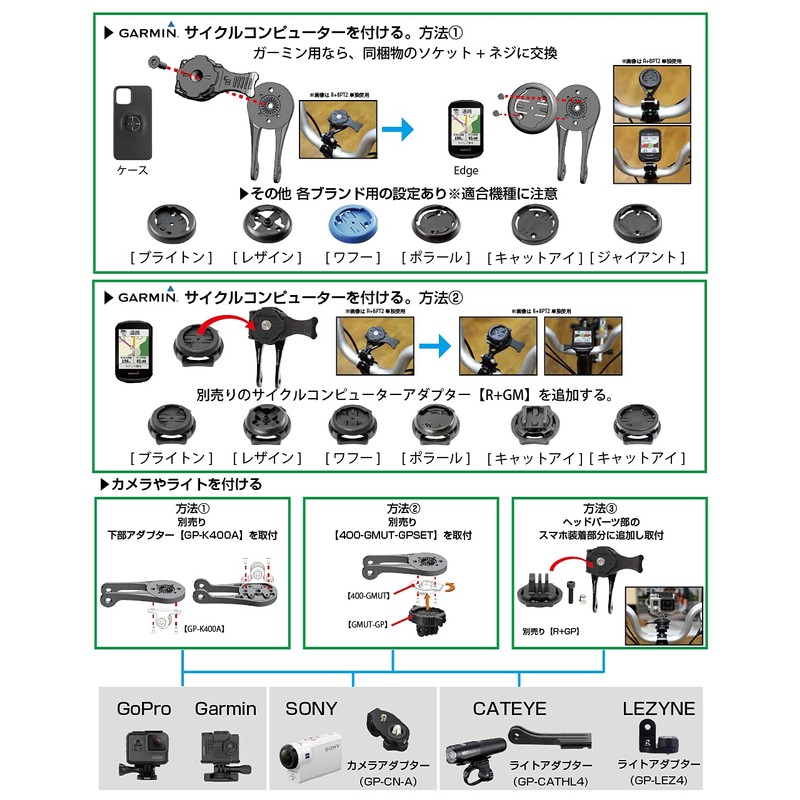 [REC MOUNT+ / REC MOUNT Plus] Brompton Mount Expansion Head