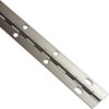 Charcoal Gray, Slotted Piano Hinge, 36" L x 1-1/2" W