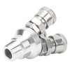 Kadimendium 3 Way Quick Coupler Quick Connect Air Hose Splitter