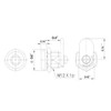 Miniature Tubular Cam Lock 3/8" MINI Small Lock Item2200AS Keyed