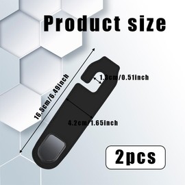 优化： 2 Pack Car Hooks for Headrest, Leather Car Seat Storage Hanger for Purses Bags, Universal Car Accessories Multipurpose Back Seat Hanger Storage Organize for Most Vehicles (Black)