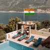 LARGE Hindi Indian Flag, 3x5Ft India Flags Banner For Indoor