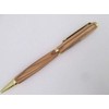 Handmade Ballpoint Pen Handcrafted Bethlehem Olive Wood With Wooden Jerusalem