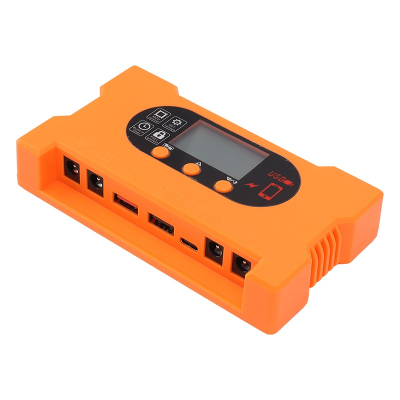 Solar Charge Controller Dual USB Type C Fast Charge Solar