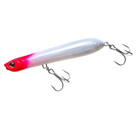 YO-ZURI 3D Inshore Pencil Popper Floating Salt Lure 135mm Color: Pearl Red Head