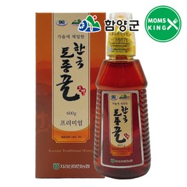 Momsking (현대Hmall)함양군함양군 지리산마천농협 지리산 가을에 채밀한 프리미엄 토종꿀 600g (Hyundai Hmall) Hamyang-gun Jirisan Machun Nonghyup Premium Native Honey Harvested in Autumn 600g