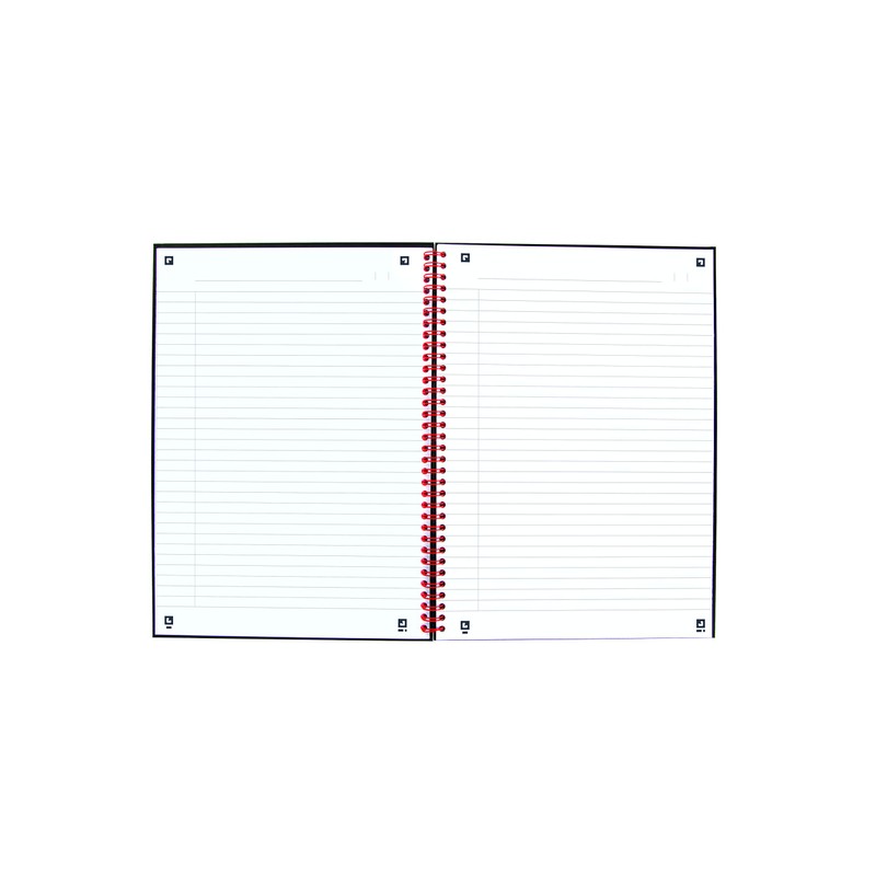 Kolobrulion A4 Black n' Red w linie 140 kartek