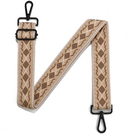 Black Hardware Purse Strap Adjustable Replacement Belts Wide Bag Straps for Canvas Crossbody Purses Messenger Bags Shoulder Handbags…