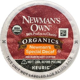 Newman's Own Organics Special Blend Decaf Keurig Single-Serve K-Cup Pods, Medium Roast Coffee, 12 Count