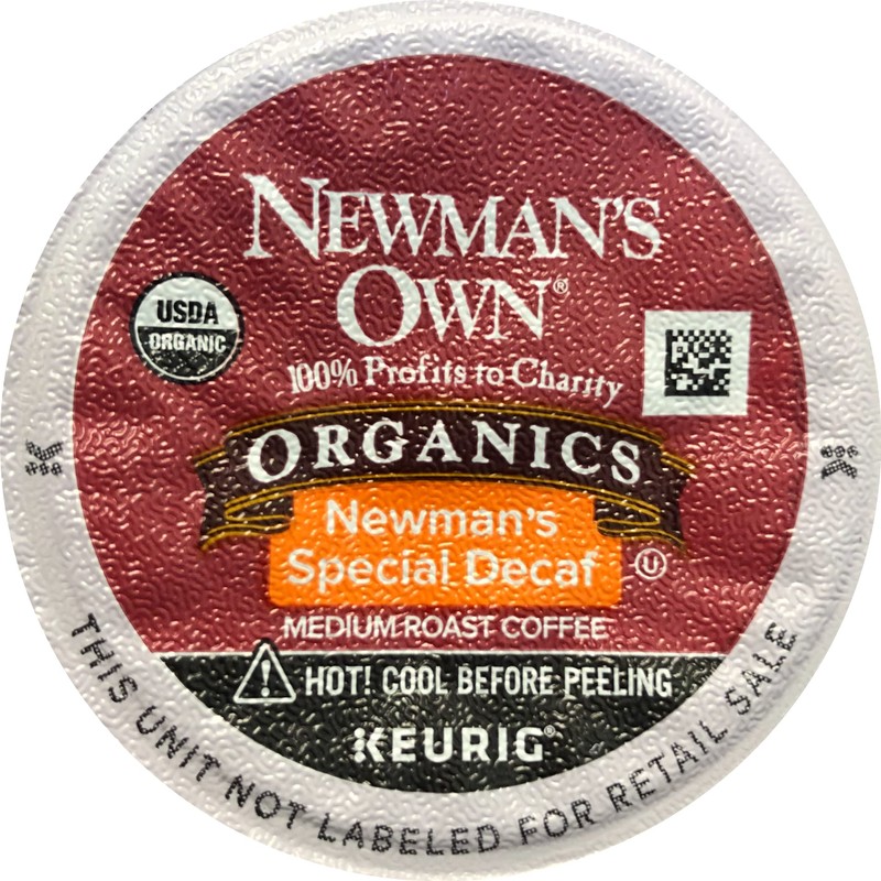 Newman's Own Organics Special Blend Decaf Keurig Single-Serve K-Cup Pods,