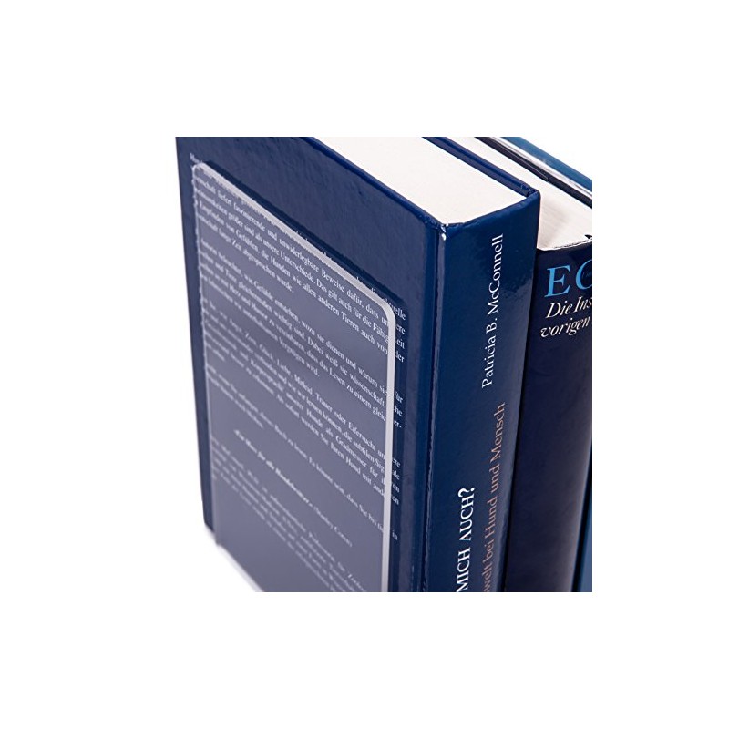 Plexiglas® Bookend Shelf 13.5 x 15 x 20.5 cm with