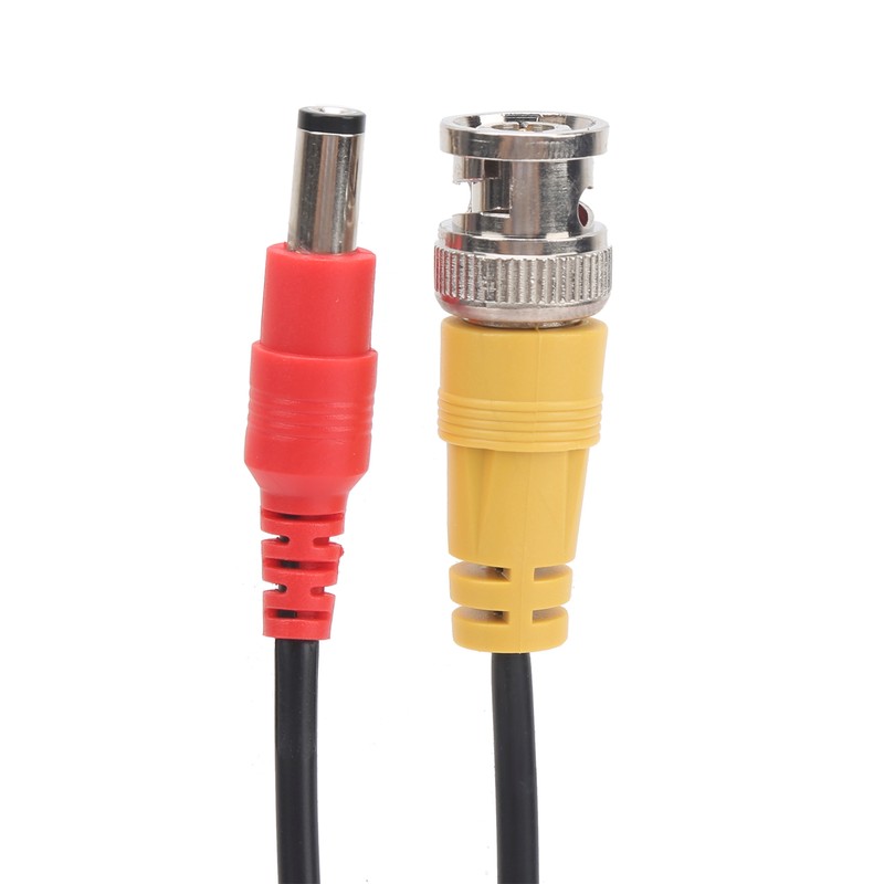 BNC+DC Video Power Cable Security Camera CCTV Wire Cord W