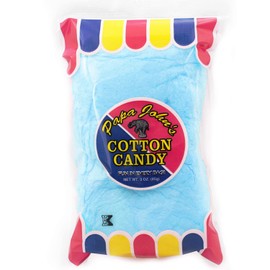 Cotton Candy Blue and Pink Party Flavors Supplies Birthday Treats for Kids, Kosher, 3oz Bag (3-Pack)