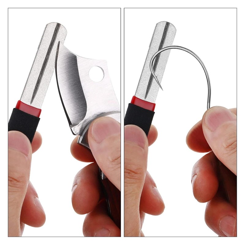 V-Groove Dart Sharpener, Diamond Grinding File for Darts & Fishing