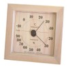 enpekkusu (EMPEX) Thermometer and Humidity Meter, 13 × 13 × 2.8 cm TM – 4673 