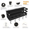 RUSFOL Upgraded Stainless Steel Griddle Caddy for 28"/36" Blackstone Griddles,