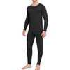 Ekouaer Men Thin Thermal Underwear Set Soft Long Johns Set