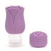 Mabnuby 3 OZ Silicone Travel Bottles 2 Pack Leakproof TSA