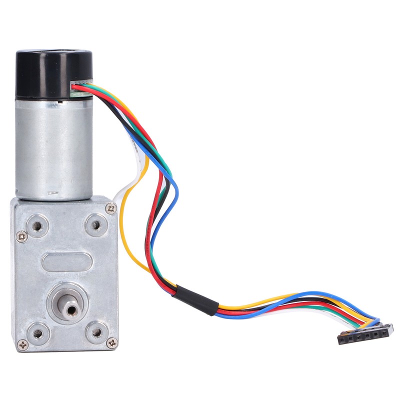 High Torsion Worm Gear Motor Full Metal Self Locking Encoder