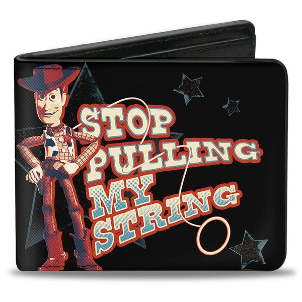 Buckle-Down Men's Bifold Wallet Toy Story, 4.0" x 3.5", Toy