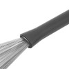 2Pcs Wire Drum Brushes Rubber Handle Jazz Drum Brushes Retractable