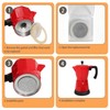 Mogrecha Moka Pot 2 Pcs Filter with 3 Pcs Silicone