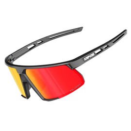 KAPVOE Polarised Cycling Glasses Men Women Cycling Sports Sunglasses Sports Glasses Uv400 Protection Sports MTB Cycling Glasses Cycling Driving Baseball Running Golf Volleyball Fishing 01