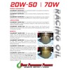 CleanBoost® 70W Racing Oil - 5 Gallon