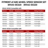 Set of 4 ABS Wheel Speed Sensor Compatible with Toyota