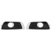 1pair Fog Light Cover Grille Bezel Left Right Fog Light