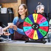 Facilife 18 Inch Prize Wheel Spinner with Stand, 14 Slots