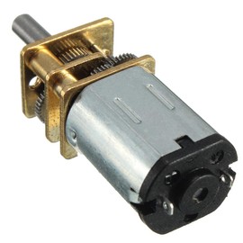 WINGONEER 2pcs DC 9V 105RPM 3mm Shaft Mini Metal Gear Wheel Gear Motor GA12-N20