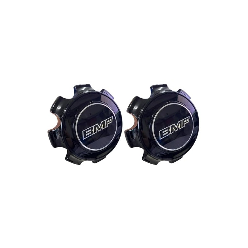 Gloss Black BMFCC01 Wheel Rim Center Hub Cap 83452010F 2PCS
