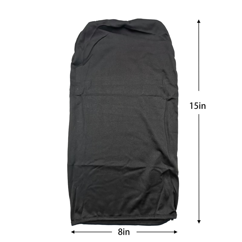 VIGUEUR Black Full Face Mask - Spandex Mask Full Head