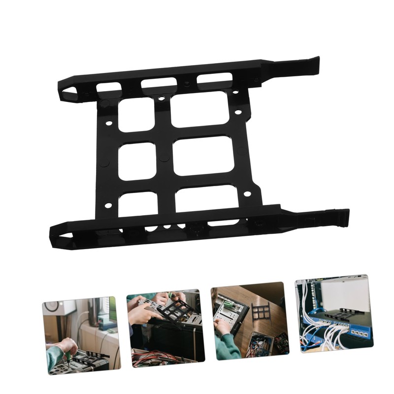 jojofuny Hard Drive Bays Desktop PC Mounting Supports Hard Drive