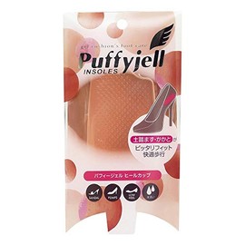 Puffy Gel Women's Insole, Heel Cup, Free, clear