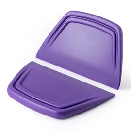 FOSHIO 2-Pack Purple PPF Squeegees, TPU Squeegee for Vinyl Car Window Tint Tools with Angled Blade for Bubble-Free Application, Paint Protection Film, Vinyl Wrap, Wallpaper Installation