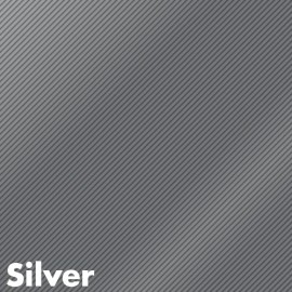 Drum Stash Ludwig Breakbeats Drums 3D Printed Bass Drum Masking Plate Set, Color Options - Silver