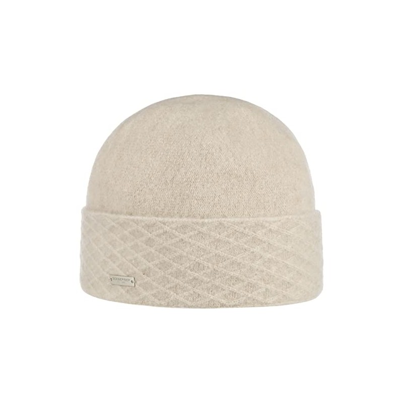 Seeberger Walk Hat with Turn-Up Hat, Wool Hat, Women's Winter