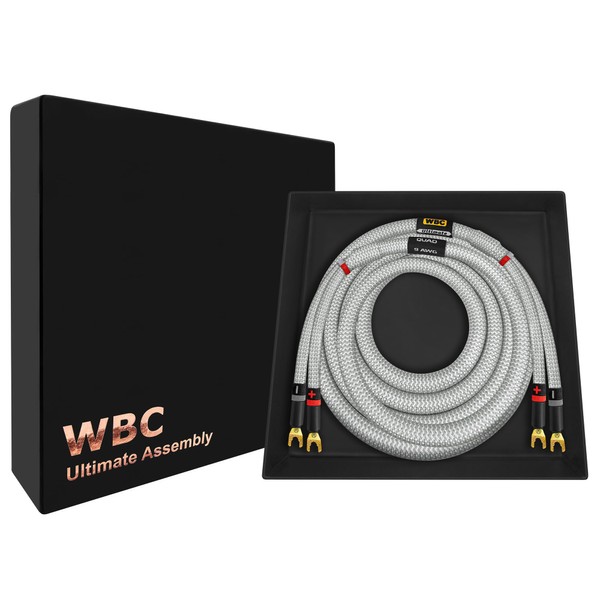 WORLDS BEST CABLES 3 Foot ULTIMATE - 9 AWG -