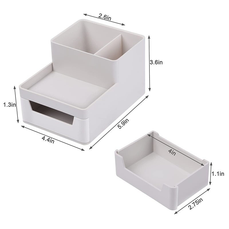 ペン立て ペンスタンド 卓上収納 筆立て おしゃれ 小物入れ ぺんたて デスク 整理 （白い）