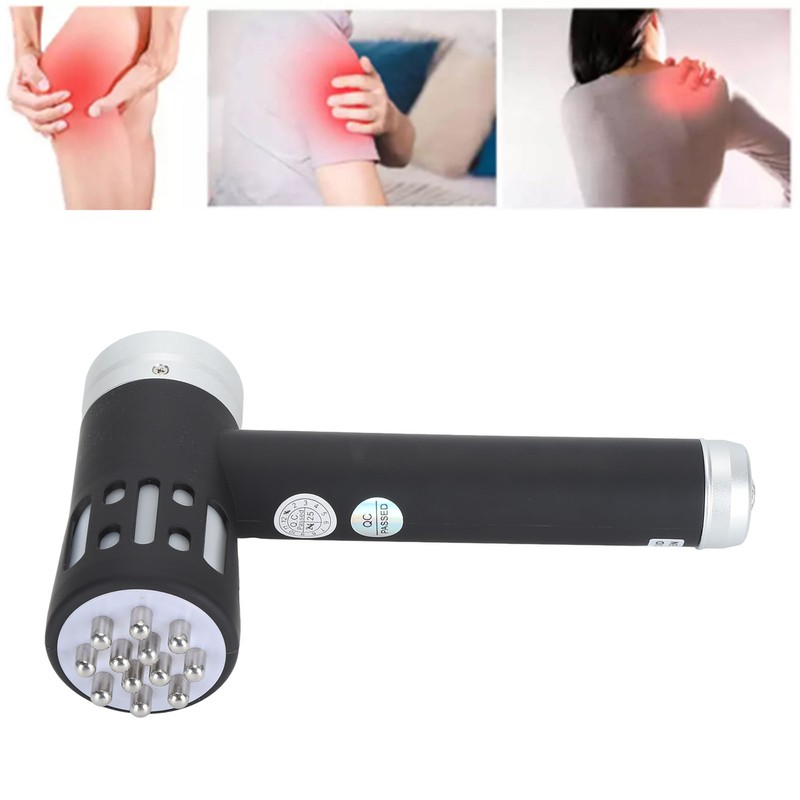 3 in 1 650nm Electric Body Massage Hammer Relieve Stress