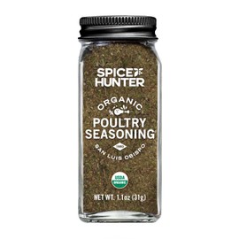Spice Hunter Poultry Seasoning, 100% Organic, 1.10 Ounce (Pack of 6)