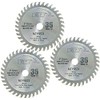 3" (75mm) (3) Wood Plastic Saw Blade (3/8" 9.5mm Arbor)