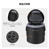 K&F Concept Camera Lens Case, Black, Modern