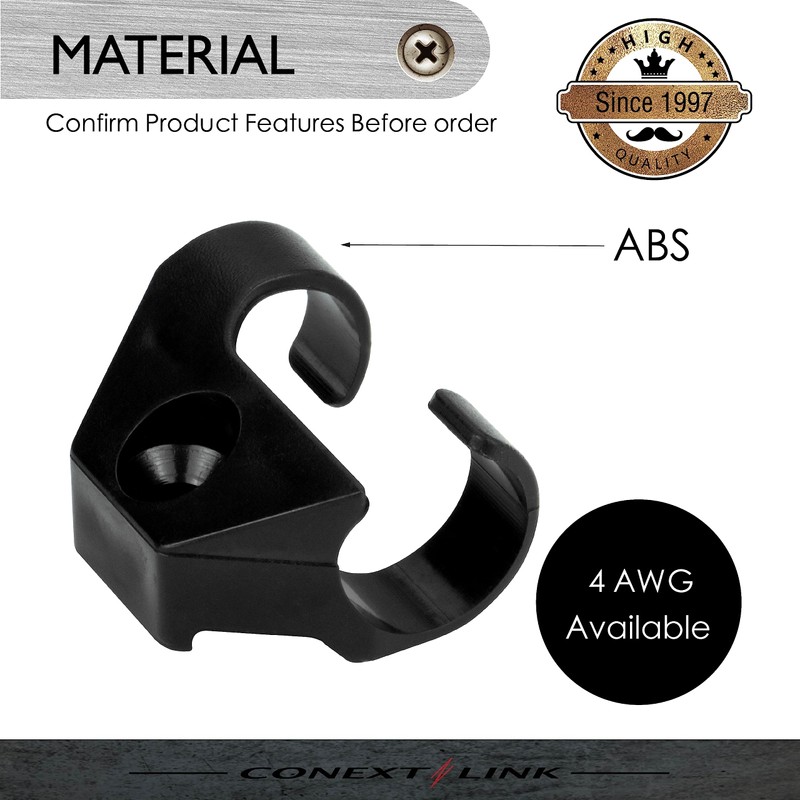 Conext Link CCS4-4 Single Cable Clip Clamp Fastening Wire Management