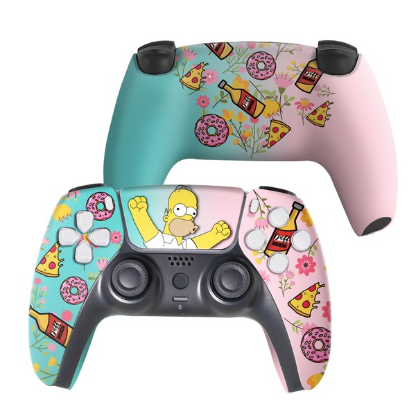 Simpsson Custom PS-5 Controller Wireless compatible with Play-Station 5 Console