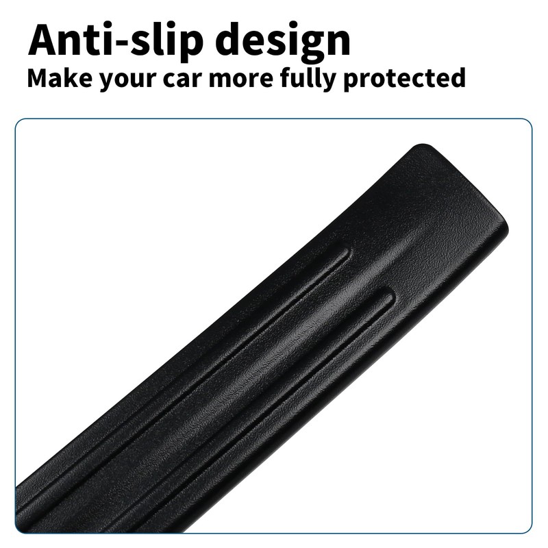 BIBLOZ ABS Material Door Sill Protector Compatible with Toyota Prius