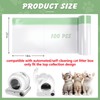 Cat Litter Box Liners For Meowant, 100 Count, 20 x